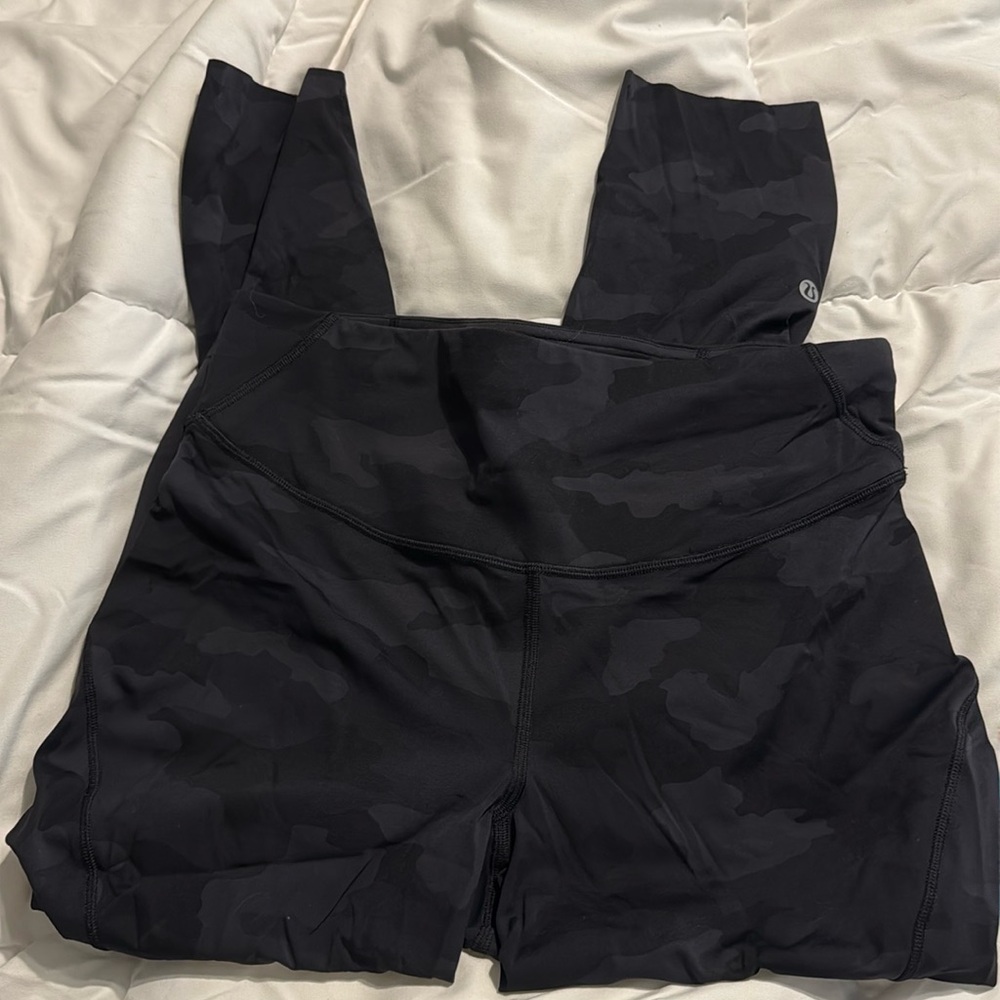Size 10 lululemon camo leggings